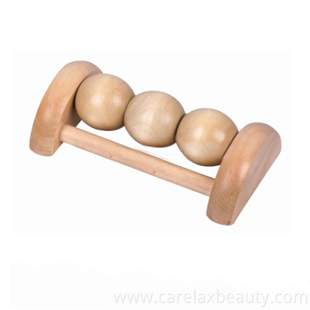 Small Wooden Foot Massage Roller